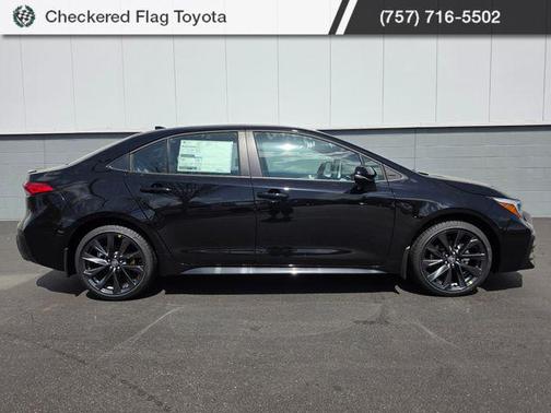 Midnight Black Metallic 2026 Toyota Corolla SE