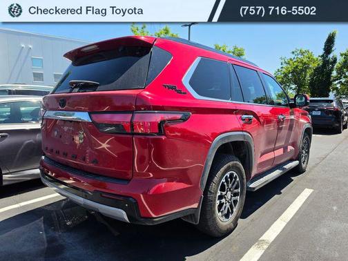 Supersonic Red 2023 Toyota Sequoia Limited