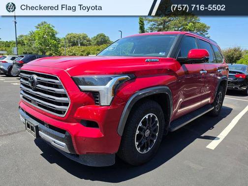 Supersonic Red 2023 Toyota Sequoia Limited