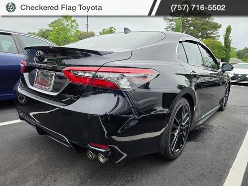 Midnight Black Metallic 2024 Toyota Camry XSE