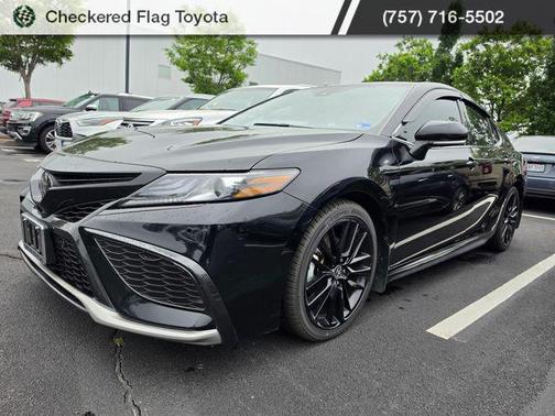 Midnight Black Metallic 2024 Toyota Camry XSE