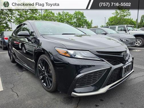 Midnight Black Metallic 2024 Toyota Camry XSE