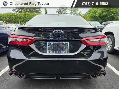 Midnight Black Metallic 2024 Toyota Camry XSE