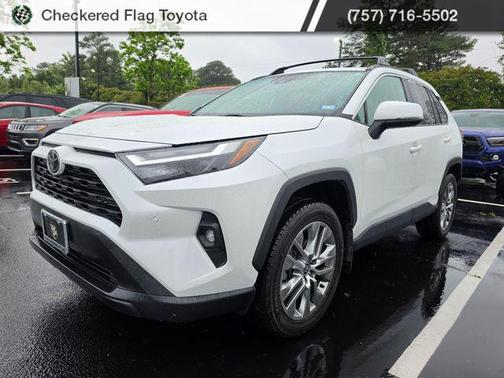 Wind Chill Pearl 2023 Toyota RAV4 XLE Premium