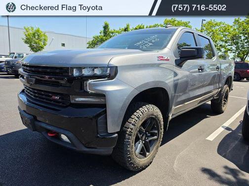 Satin Steel Metallic 2021 Chevrolet Silverado 1500 LT Trail Boss