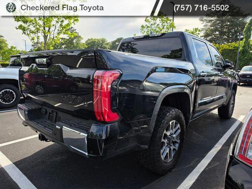 Midnight Black Metallic 2025 Toyota Tundra 1794 Edition