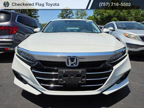 Platinum White Pearl 2021 Honda Accord Hybrid EX