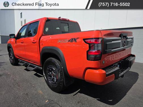 Afterburn Orange 2025 Nissan Frontier PRO-4X