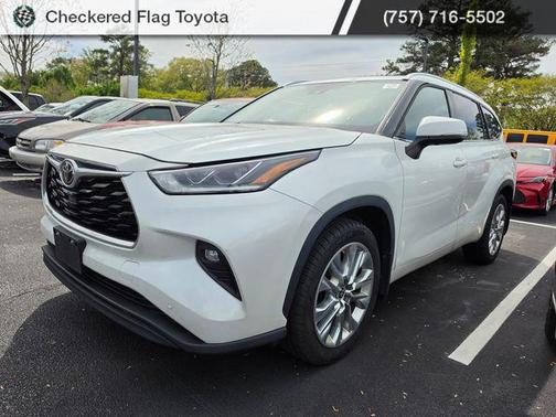 Wind Chill Pearl 2023 Toyota Highlander Limited