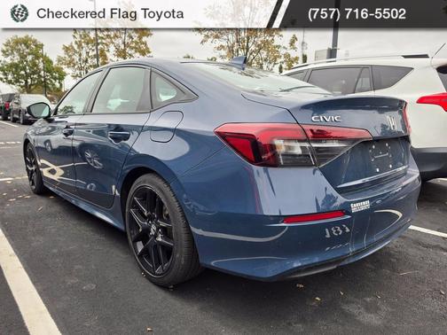 Blue Lagoon Pearl 2025 Honda Civic Sport