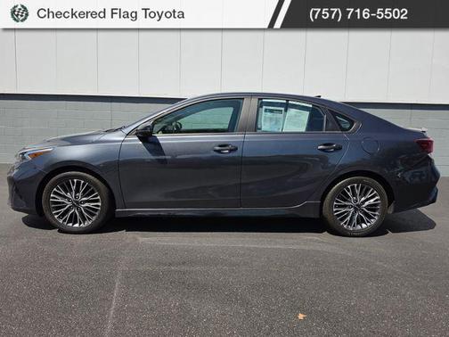 Gravity Gray 2023 Kia Forte GT-Line