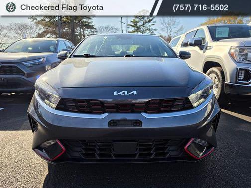 Gravity Gray 2023 Kia Forte GT-Line