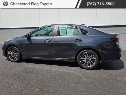 Gravity Gray 2023 Kia Forte GT-Line