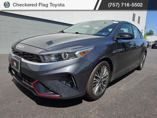Gravity Gray 2023 Kia Forte GT-Line