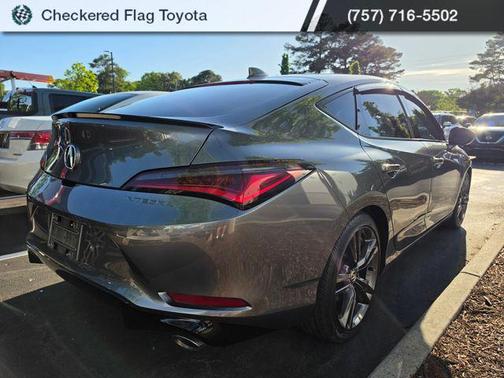 Liquid Carbon Metallic 2024 Acura Integra A-SPEC
