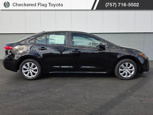 Midnight Black Metallic 2026 Toyota Corolla LE