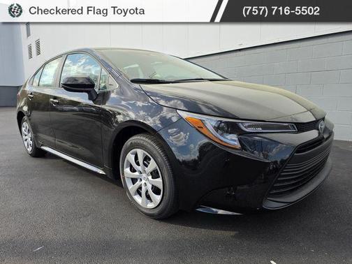 Midnight Black Metallic 2026 Toyota Corolla LE