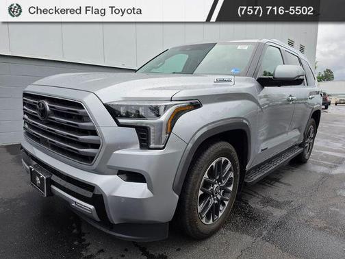 Celestial Silver Metallic 2024 Toyota Sequoia Limited
