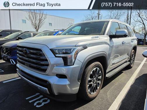 Celestial Silver Metallic 2024 Toyota Sequoia Limited