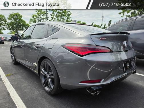 Liquid Carbon Metallic 2023 Acura Integra A-SPEC