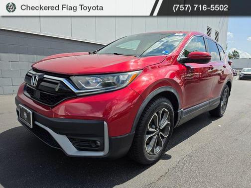 Radiant Red Metallic 2021 Honda CR-V 2WD EX
