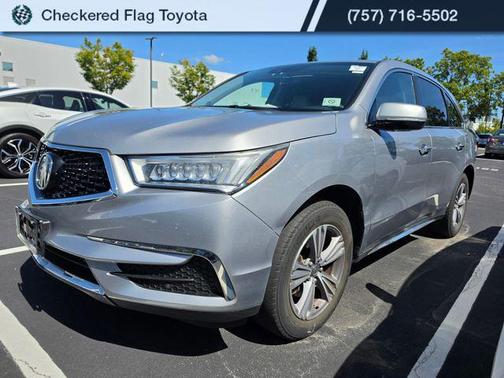 Lunar Silver Metallic 2020 Acura MDX 3.5L