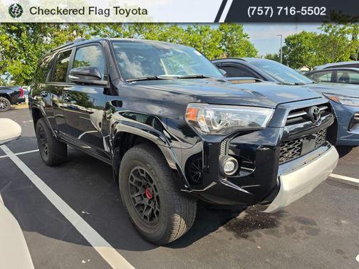 Midnight Black Metallic 2022 Toyota 4Runner TRD Off Road Premium