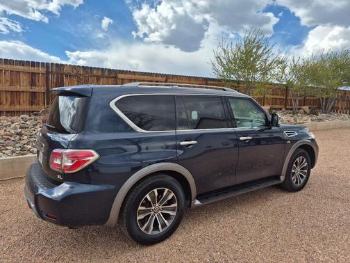 Blue 2019 Nissan Armada SL