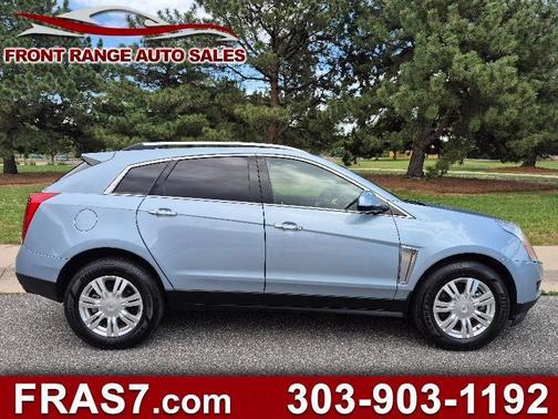 Light Blue 2014 Cadillac SRX Luxury Collection