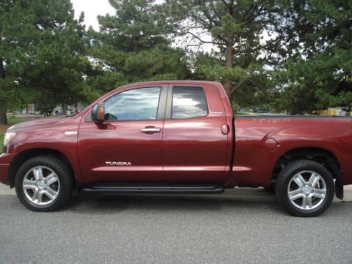 Maroon 2008 Toyota Tundra Limited 5.7L V8