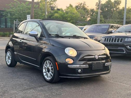 Nero (Black) 2013 FIAT 500 Lounge