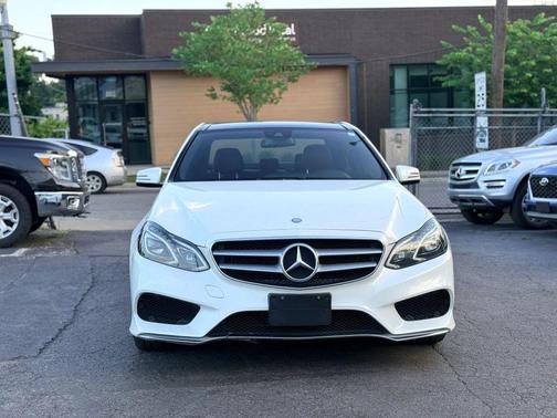 White 2014 Mercedes-Benz E-Class E 350 Sedan 4D