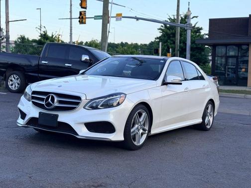 White 2014 Mercedes-Benz E-Class E 350 Sedan 4D