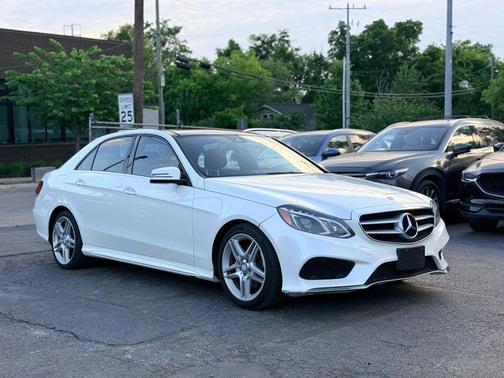 White 2014 Mercedes-Benz E-Class E 350 Sedan 4D