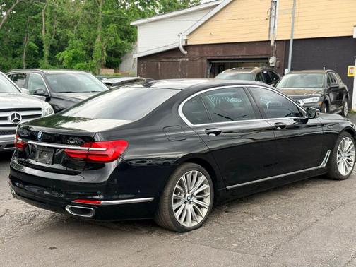 Black 2016 BMW 740 740i Sedan 4D