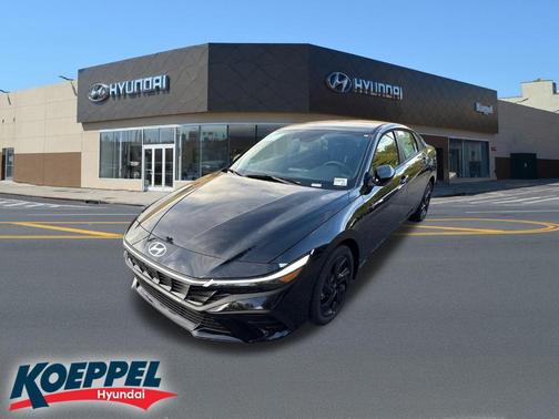 Black 2026 Hyundai ELANTRA SEL Sport