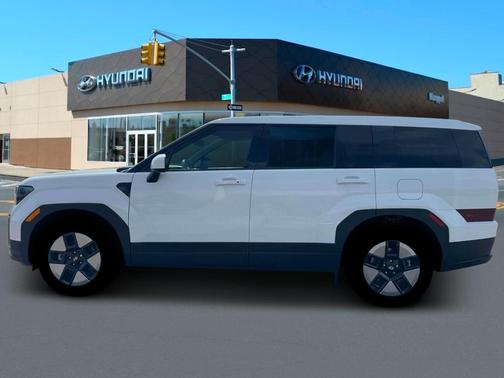 White 2026 Hyundai SANTA FE HEV SE