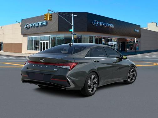 Amazon Gray 2026 Hyundai ELANTRA HEV Limited