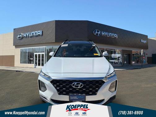 Quartz White 2020 Hyundai SANTA FE 2.0T SEL