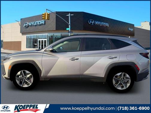 Shimmering Silver 2026 Hyundai TUCSON Hybrid SEL