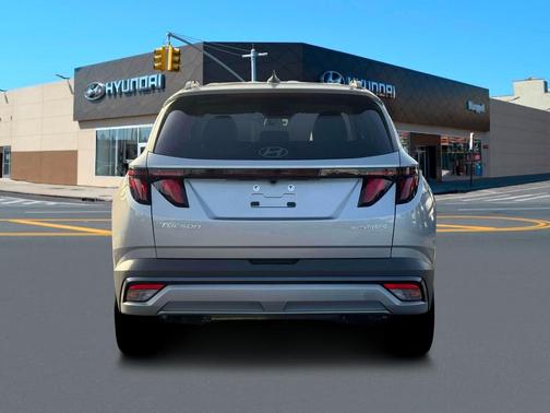 Shimmering Silver 2026 Hyundai TUCSON Hybrid SEL