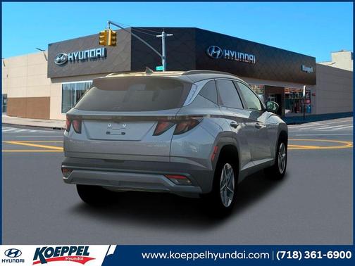 Shimmering Silver 2026 Hyundai TUCSON Hybrid SEL