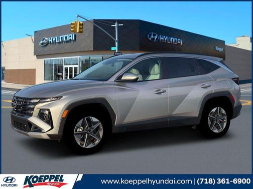 Shimmering Silver 2026 Hyundai TUCSON Hybrid SEL