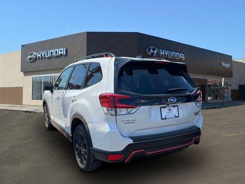 Crystal White Pearl 2024 Subaru Forester Sport