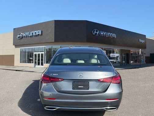 Gray 2023 Mercedes-Benz C-Class C 300 4MATIC