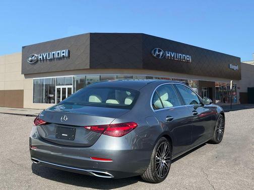 Gray 2023 Mercedes-Benz C-Class C 300 4MATIC