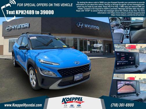 Blue Wave 2023 Hyundai KONA SEL