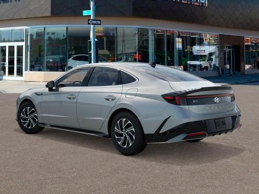 Silver 2026 Hyundai SONATA Hybrid Blue