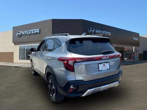 Steel Gray 2025 Kia Seltos EX
