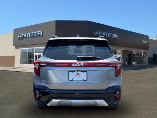 Steel Gray 2025 Kia Seltos EX